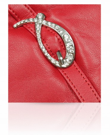 Перчатки Женские 13_DOLCE/RED//11